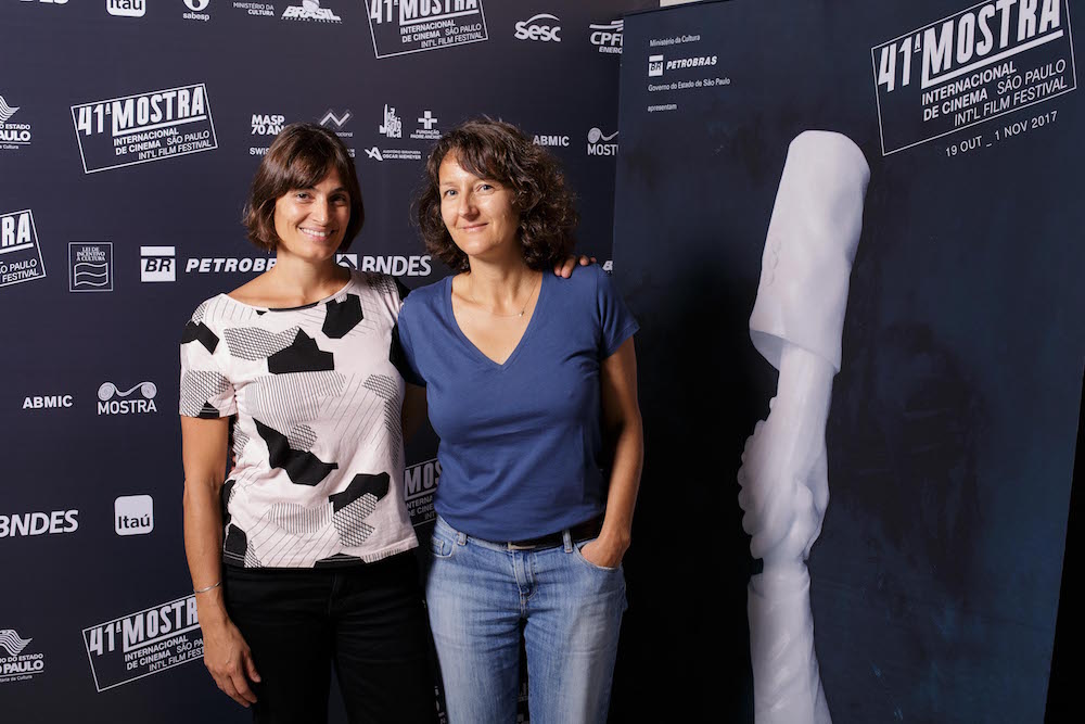 A produtora Eugenia Mumenthaler e a diretora Olga Baillif, de "Ao Redor de Luisa" - Foto: Mario Miranda Filho/ agenciafoto.com.br